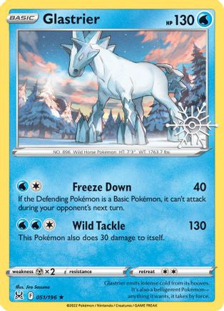 Glastrier - 051/196 (Holiday Calendar) 51 - Miscellaneous Cards Products Holofoil