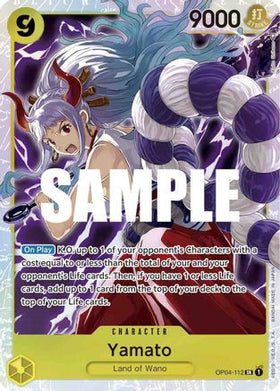 Yamato (OP04-112) Kingdoms of Intrigue Foil