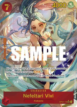 Nefeltari Vivi (Alternate Art) (OP04-118) Kingdoms of Intrigue Foil (LP)