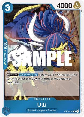 Ulti (OP04-043) Kingdoms of Intrigue Foil