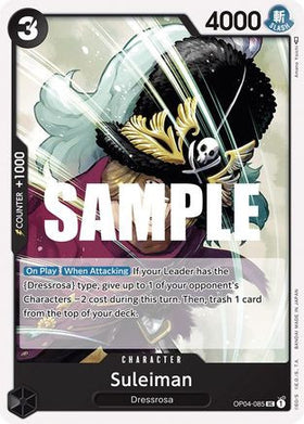 Suleiman (OP04-085) Kingdoms of Intrigue