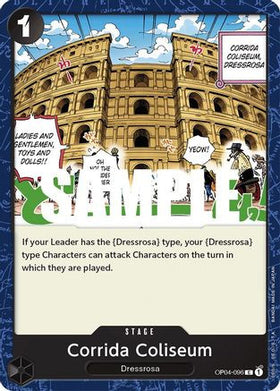 Corrida Coliseum (OP04-096) Kingdoms of Intrigue