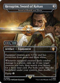 Herugrim, Sword of Rohan - Sword of Hearth and Home (Borderless) (Serial Numbered)