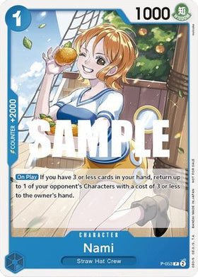 Nami (Sealed Battle Kit Vol. 1) (P-053) One Piece Promotion Cards
