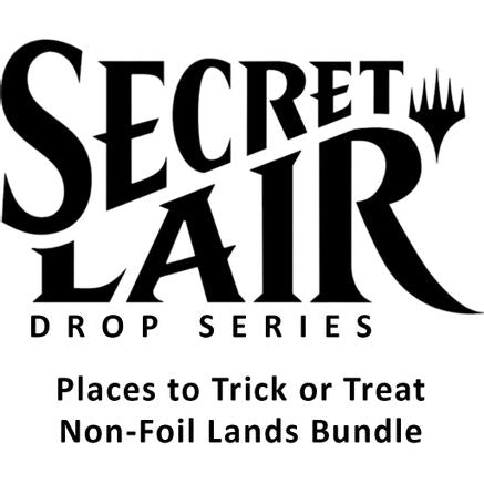 Secret Lair Drop: Places to Trick or Treat Non-Foil Lands Bundle