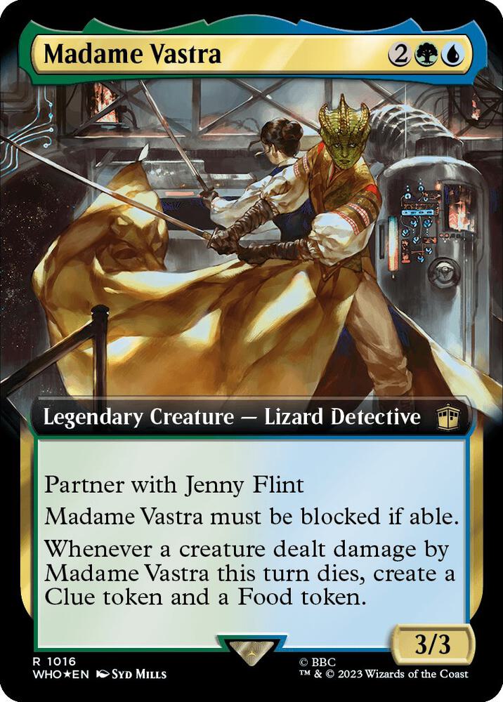 Madame Vastra (Extended Art) (Surge Foil)