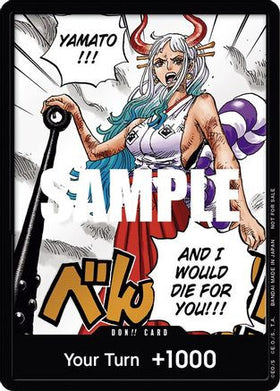 DON!! Card (Yamato) (1st Anniversary DON!! Card Pack) One Piece Promotion Cards