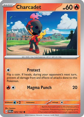 Charcadet - 025/182 25 - SV04 Paradox Rift Reverse Holofoil