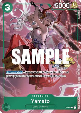 Yamato (CS 2023 Celebration Pack) (P-008) One Piece Promotion Cards Foil