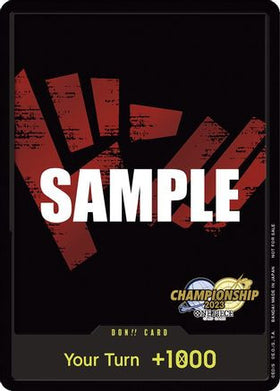 DON!! Card (CS 2023 Celebration Pack) One Piece Promotion Cards Foil