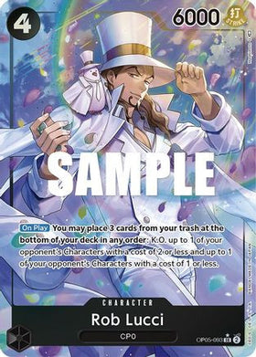 Rob Lucci (093) (Alternate Art) (OP05-093) Awakening of the New Era Foil