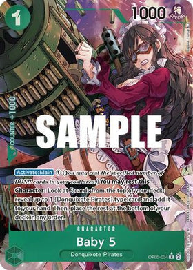 Baby 5 (034) (Alternate Art) (OP05-034) Awakening of the New Era Foil
