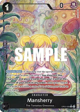 Mansherry (Alternate Art) (OP05-088) Awakening of the New Era Foil
