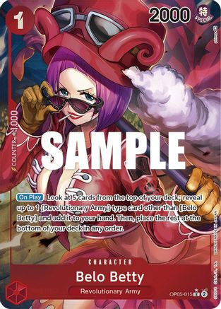 Belo Betty (015) (Alternate Art) (OP05-015) Awakening of the New Era Foil