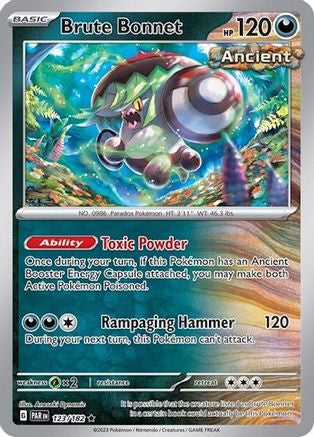Brute Bonnet (Cosmos Holo) 123 - SV Scarlet Violet Promo Cards Holofoil