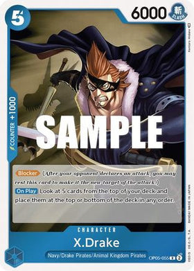 X.Drake (OP05-055) Awakening of the New Era Foil
