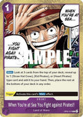 When You're at Sea You Fight against Pirates!! (OP05-076) Awakening of the New Era Foil