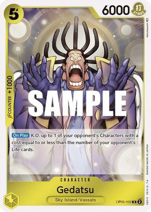 Gedatsu (OP05-102) Awakening of the New Era Foil