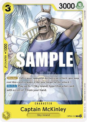 Captain McKinley (OP05-112) Awakening of the New Era
