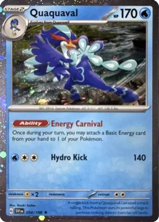 Quaquaval - 054/198 (Cosmos Holo) 54 - Miscellaneous Cards Products Holofoil