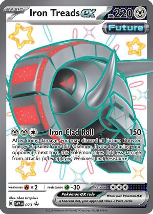 Iron Treads ex 73 - SV Scarlet Violet Promo Cards Holofoil