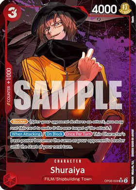 Shuraiya (Alternate Art) (OP06-009) Wings of the Captain Foil