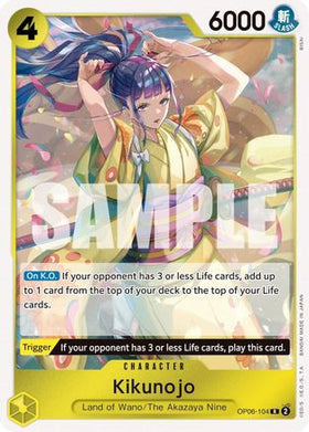Kikunojo (OP06-104) Wings of the Captain Foil