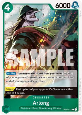 Arlong (OP06-023) Wings of the Captain Foil