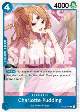 Charlotte Pudding (OP06-047) Wings of the Captain Foil