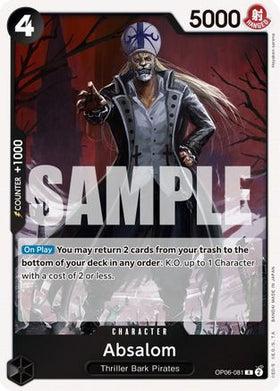 Absalom (OP06-081) Wings of the Captain Foil