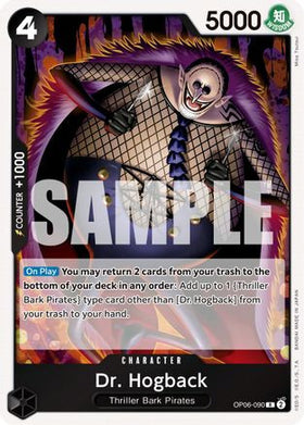 Dr. Hogback (OP06-090) Wings of the Captain Foil