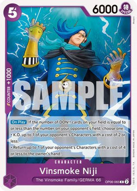 Vinsmoke Niji (OP06-065) Wings of the Captain Foil