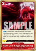 Gum-Gum King Kong Gatling (OP06-018) Wings of the Captain Foil
