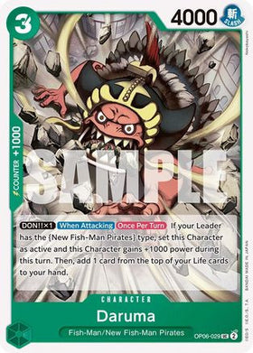 Daruma (OP06-029) Wings of the Captain