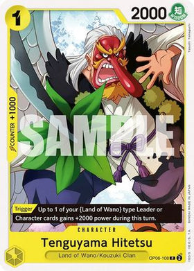 Tenguyama Hitetsu (OP06-108) Wings of the Captain