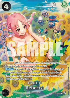 Rebecca (SP) (OP05-091) Wings of the Captain Foil