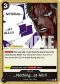 ...Nothing...at All!!! (OP06-096) Wings of the Captain Pre-Release Cards