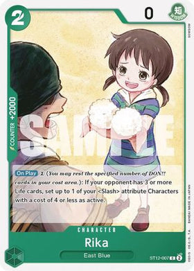 Rika (ST12-007) Starter Deck 12: Zoro and Sanji
