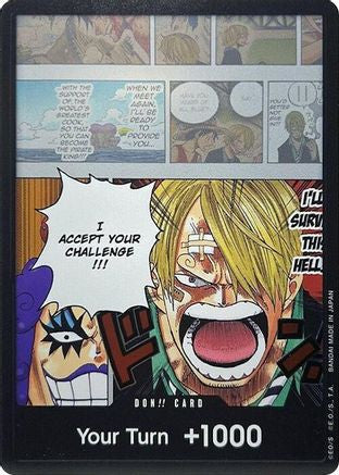 DON!! Card (Ivankov & Sanji) (Double Pack Set Vol. 3) Wings of the Captain Foil