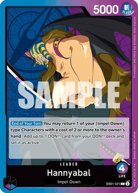 Hannyabal (EB01-021) Extra Booster: Memorial Collection