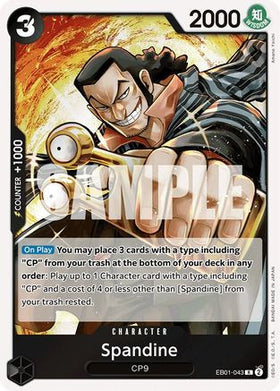 Spandine (EB01-043) Extra Booster: Memorial Collection Foil
