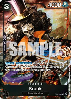 Brook (046) (Alternate Art) (EB01-046) Extra Booster: Memorial Collection Foil