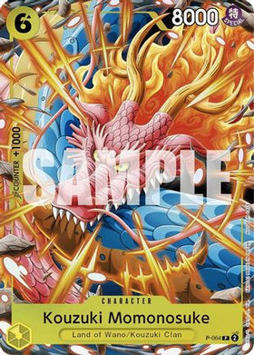Kouzuki Momonosuke (Event Pack Vol. 4) (P-064) One Piece Promotion Cards Foil