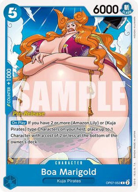 Boa Marigold (OP07-052) 500 Years in the Future Pre-Release Cards