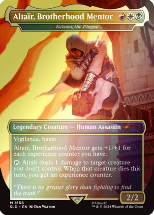 Altair, Brotherhood Mentor - Kelsien, the Plague (Rainbow Foil)