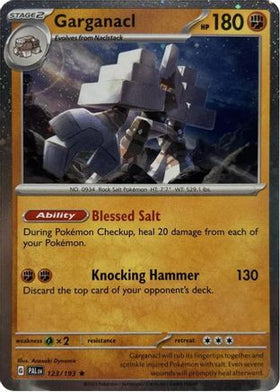 Garganacl (Cosmos Holo) 123 - Blister Exclusives Holofoil