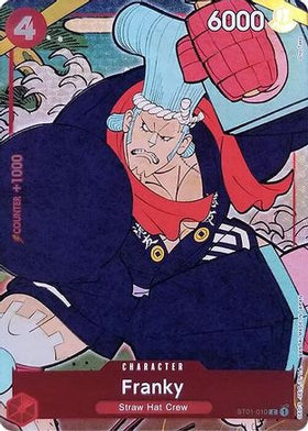 Franky (English Version 1st Anniversary Set) (ST01-010) One Piece Promotion Cards Foil