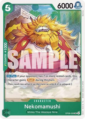 Nekomamushi (OP08-028) Two Legends
