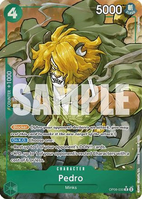 Pedro (Parallel) (OP08-030) Two Legends Foil