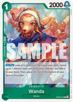 Wanda (OP08-034) Two Legends Foil